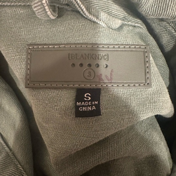 BLANKNYC Sage Green Jacket acid wash chore jacket size S - Picture 4 of 8